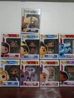 Aladdin Funko pop set of 9 with protectors!