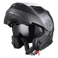 AHR RUN-M3 Modular Flip Up Helmet Full Face Dual Visor DOT Motorcycle Bike XXL