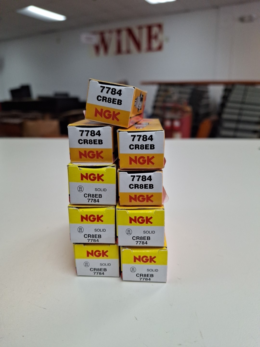 NGK - 7784 - Spark Plug Lot Of 9