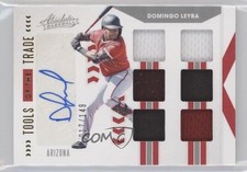 2020 Absolute Tools of the Trade 6 Swatch Signatures /149 Domingo Leyba Auto 1k5