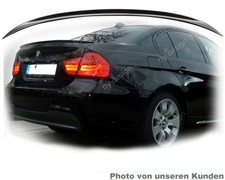 FSpoiler f�r BMW e90 tuning spoiler m lippe Schwarz Lack heckspoiler kfz teile s