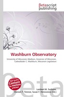Washburn Observatory Lambert M. Surhone (U. A.) Taschenbuch Englisch 2026