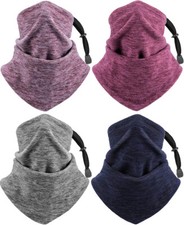 Winter Fleece Warm Neck Scarf Cold Weather Balaclava Ski Face Mask for Men Wome