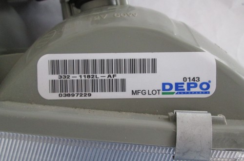 2002-06 Tahoe/Suburban/Silverado L Headlight Assembly DEPO Auto Parts 3321182LAC - Picture 7 of 8