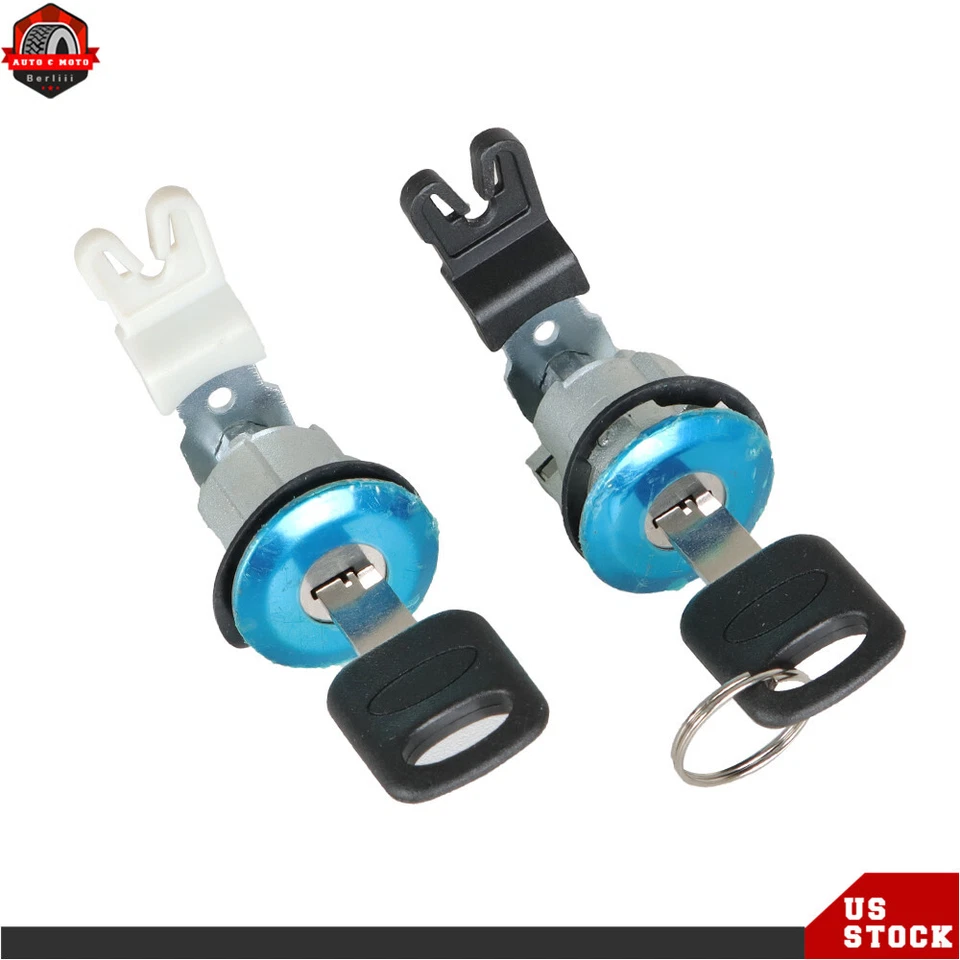 Kit de cilindro de bloqueo de puerta delantera Econoline para Ford Ranger Explorer E-350 1993-1995 Foto 2 de 4