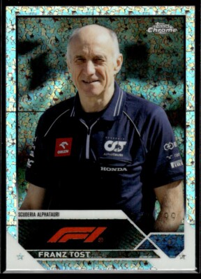 2023 Topps Chrome Formula 1 F1 Franz Tost Mini Diamond 233/299 Scuderia
