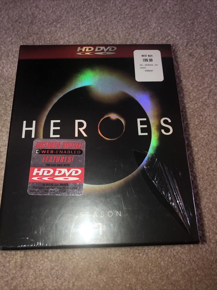 Heroes - Season 1 (HD-DVD, 2007, 7-Disc Box Set) TV Series Sci-Fi
