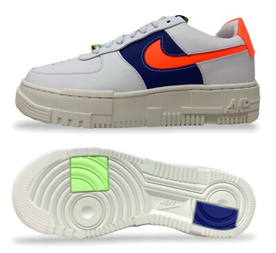 Womens Nike Air Force 1 Pixel AF1 Lifestyle Shoe Size 9 White/Crimson DM8340 100