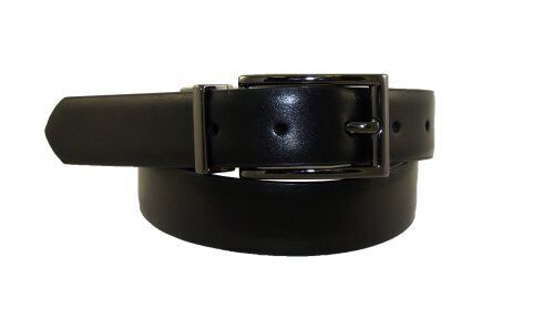 Jenny & The Boys Statement Belt Size Medium Black Leather Buckle Adjustable 1980 main image 3
