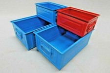 Stapelkiste Blechbox  Stahl Kasten Stapeltransportkasten Stapelkasten Lagerkaste