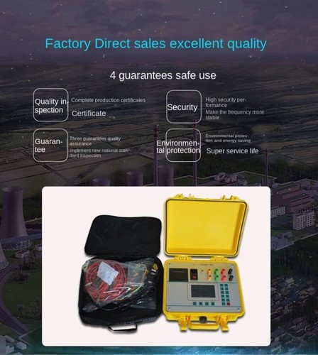 Fully Automatic Transformer Ratio Tester Measuring Instrument Ratio Group Tester - Bild 3 von 10