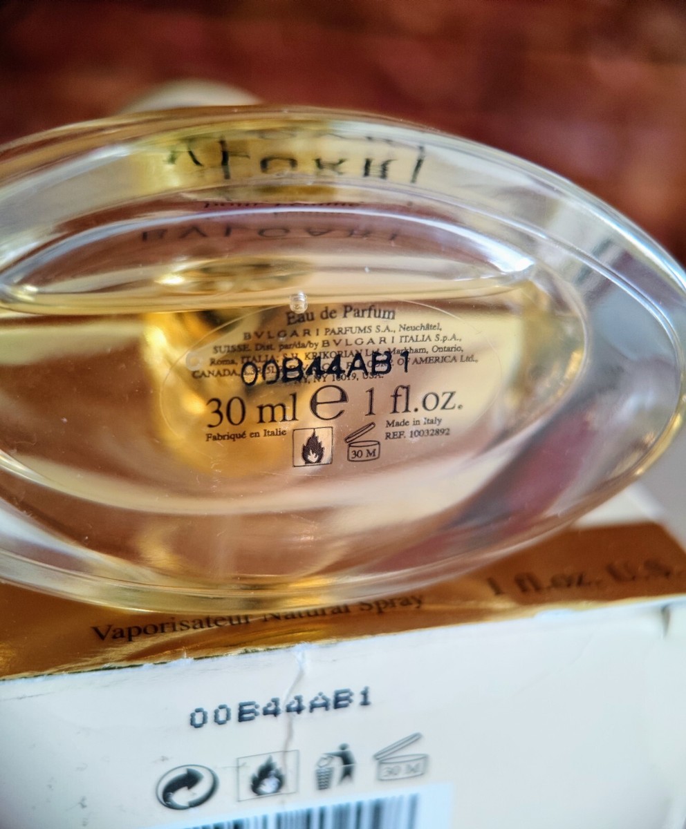 Discontinued Bvlgari Pour Femme Eau de Parfum For Women 30ml