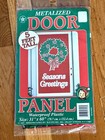Vintage Wreath Door Panel Cover 31x60 5 Feet Tall Metalized Waterproof  — photo 1