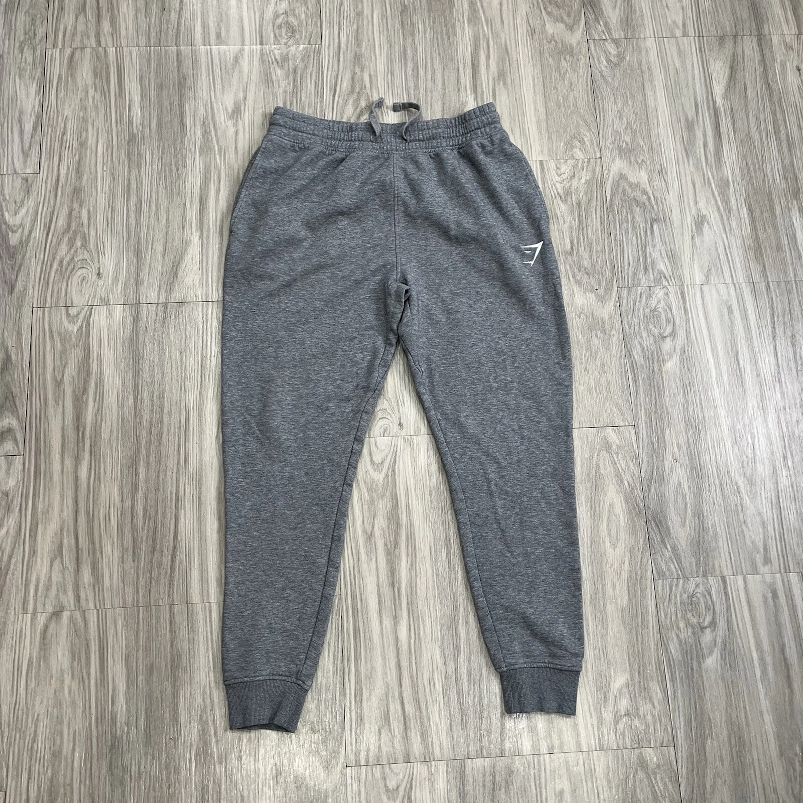 gymshark crest tapered fit eu sweatpants