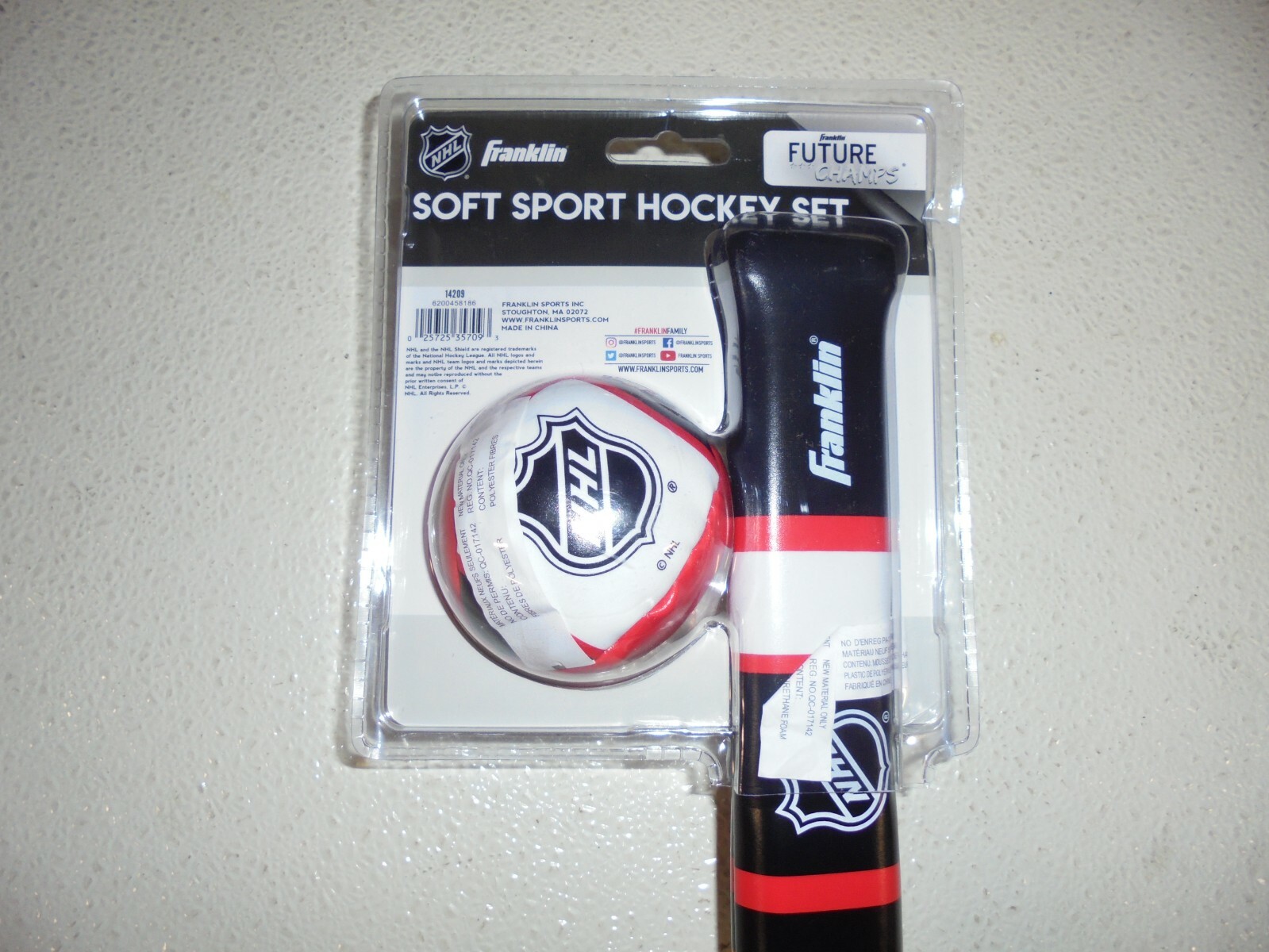 New Franklin NHL Soft Sport Hockey Set eBay