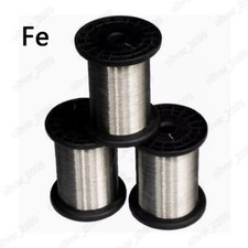 1 Meter High Purity Iron Fe Wire Round Solid Iron Wire