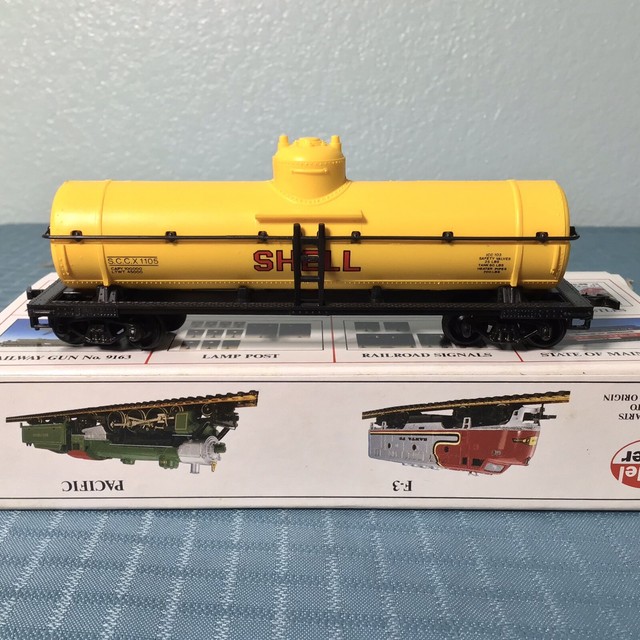 MODEL POWER “HO” Gauge # 8103 * SHELL * Heavy Weight Tank Car # SCCX