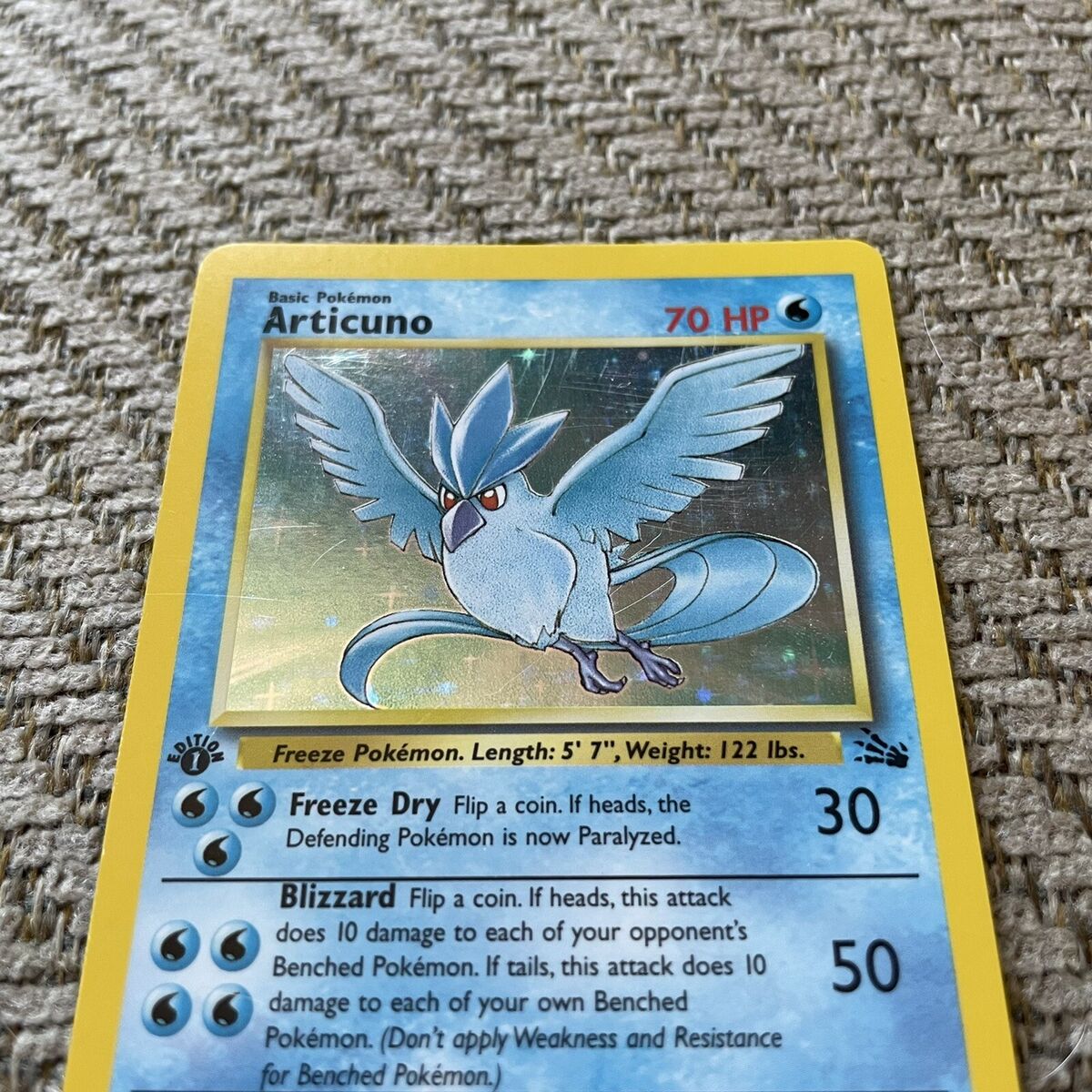 Articuno Fossil 2/62 Values - MAVIN