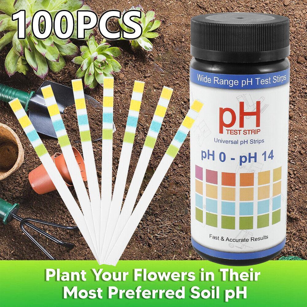 Water Test PH Test Paper Soil Meter Acidity Test Strips Water Moisture Testing