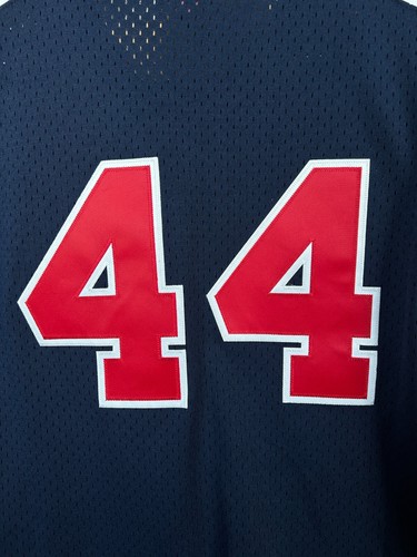 Mitchell & Ness MLB Los Angeles Angels #44 Reggie Jackson Jersey Size 40 M - Picture 11 of 13