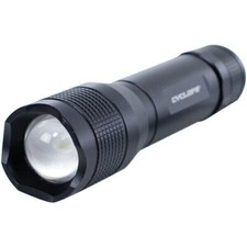 Cyclops CYCTF1500 Tactical Flashlight 1500 Lumens AAA Aluminum Black Cree LED