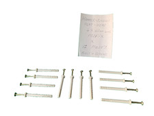 PROFIX HAMMER PLUGS/SCREWS IN FIXINGS RAWL MASONRY  6mm x 60mm LONG/ BAG OF 12