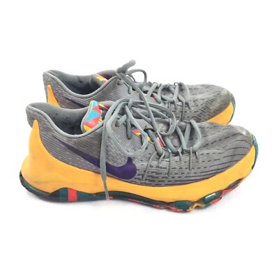 Nike Kevin Durant KD Prince George Basketball Shoes Size 6Y Gray  768867-050