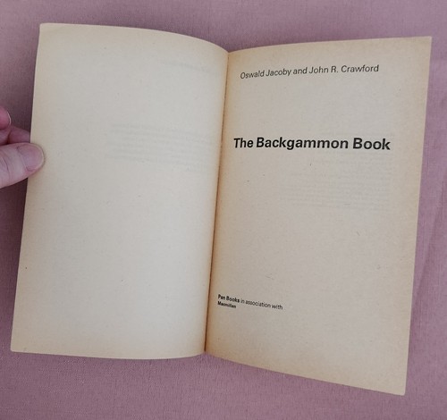 The Backgammon Book by Oswald Jacoby; John R. Crawford, Paperback, 1980 - Picture 3 of 13