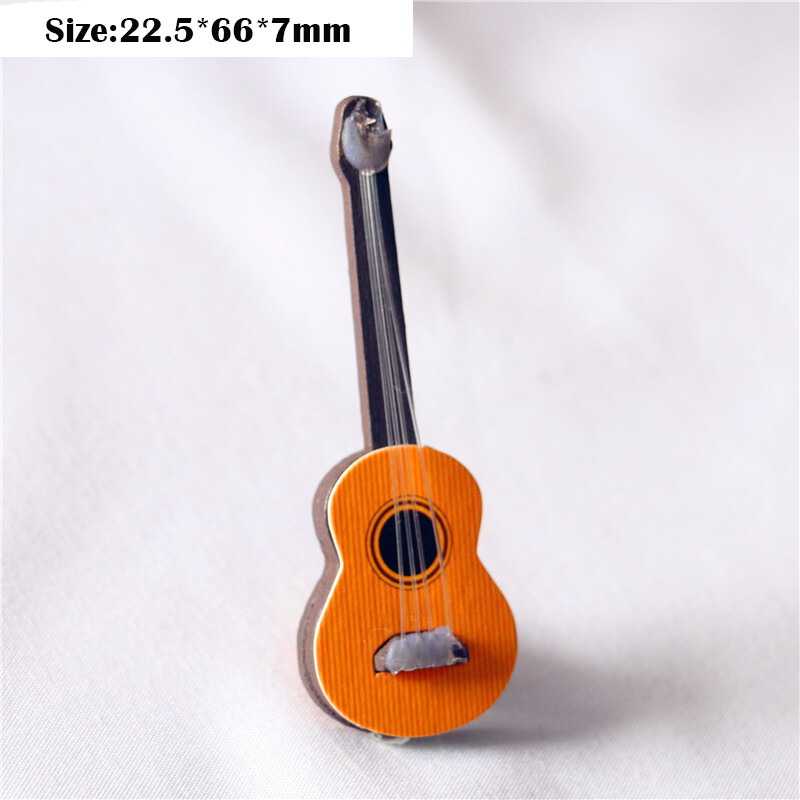 Set 3 Strumenti Musicali In Miniatura 1:12 – Chitarra E Violoncello Per Casa Delle Bambole