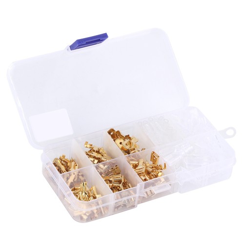 210Pcs 2.8/4.8/6.3MM Male Female Electrical Wire Terminals Connectors Accessory - Picture 7 of 14