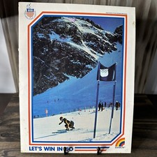 Skiing Olympics Mead 1979 33274 2-Pocket Folder 3-Ring Portfolio