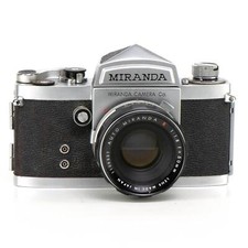 Miranda DR Camera  Miranda E 50mm f1.8  White  Japan  A mount  1961 - 1962
