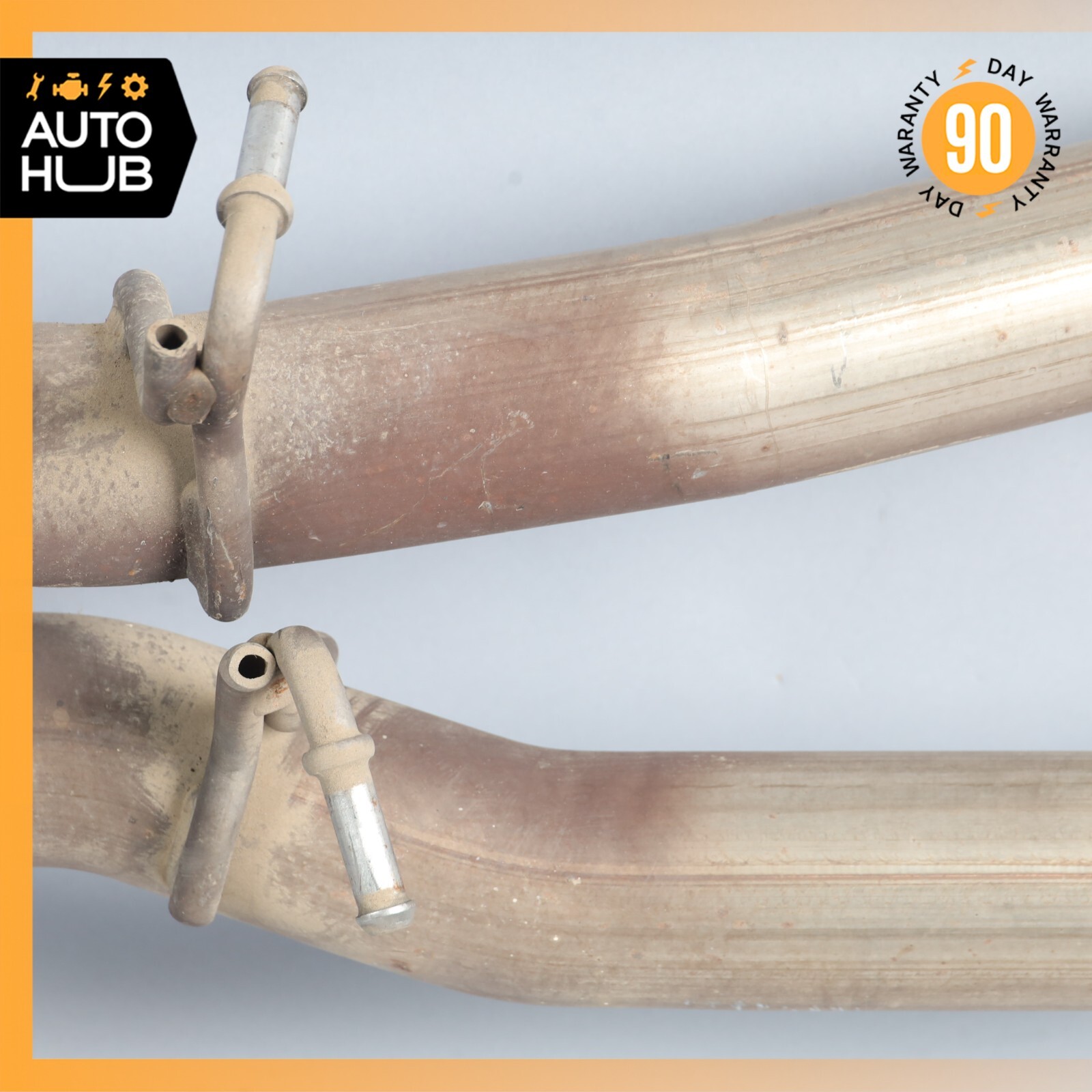 Maserati Quattroporte S Q4 M156 Exhaust Muffler Left & Right Side Set OEM 50k