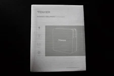 Tenker USB Type-C PD Charger 45W Power Delivery Wall Charger Model TA06A3, Black
