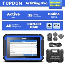 TOPDON AD Pro OBD2 Scanner All System Car Diagnostic Active Test ECU Coding