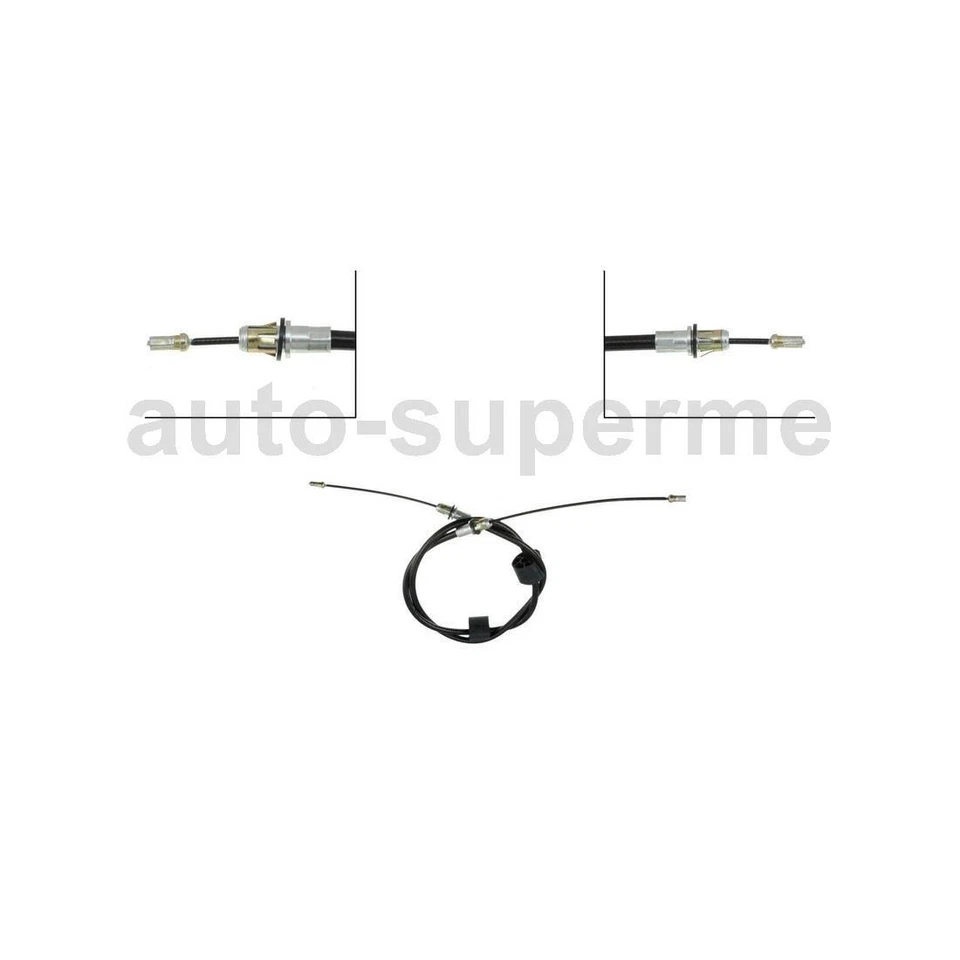 Conjunto traseiro cabo de freio de estacionamento Dorman 2 peças para 1987 Pontiac Firebird 5,7L - Imagem 4 de 4