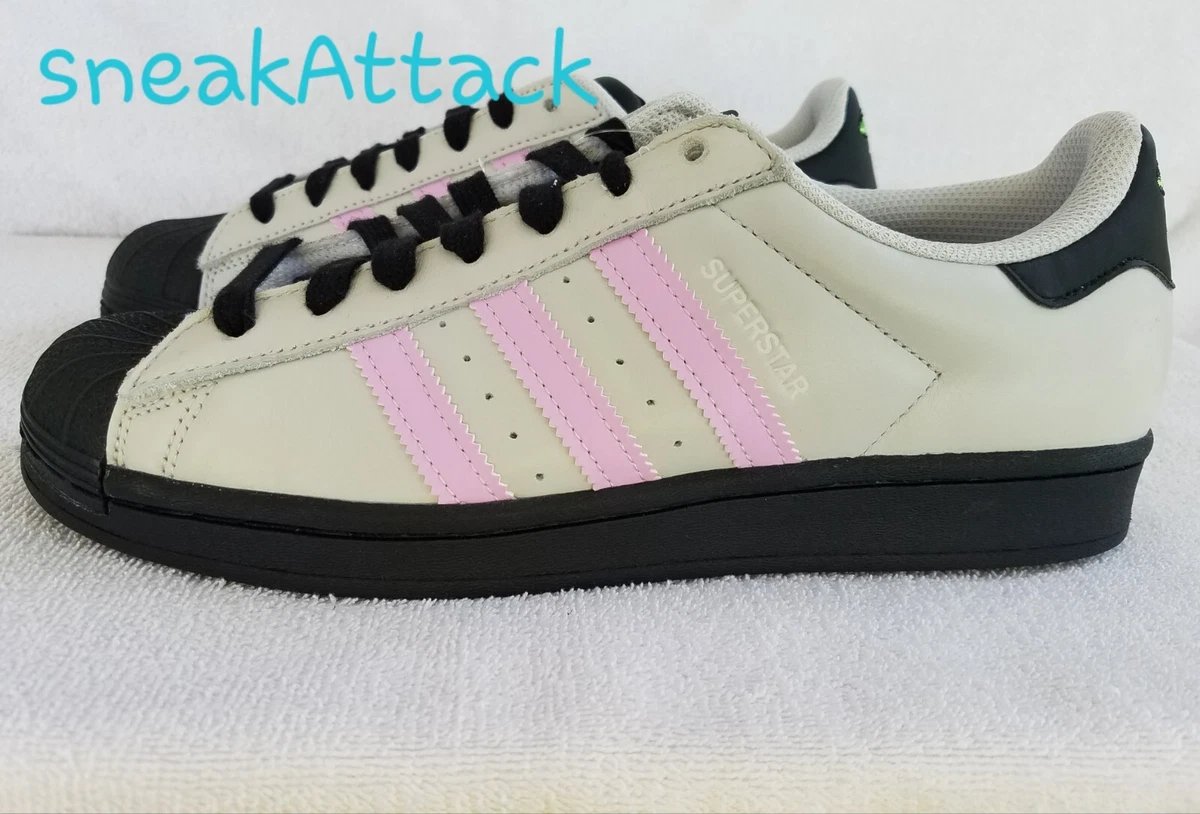 Adidas superstar shop black and pink
