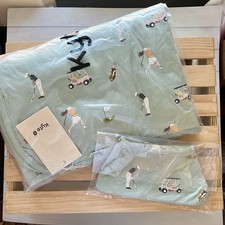  NIB Bundle Kyte Baby BABY Blanket And Bib In Golf