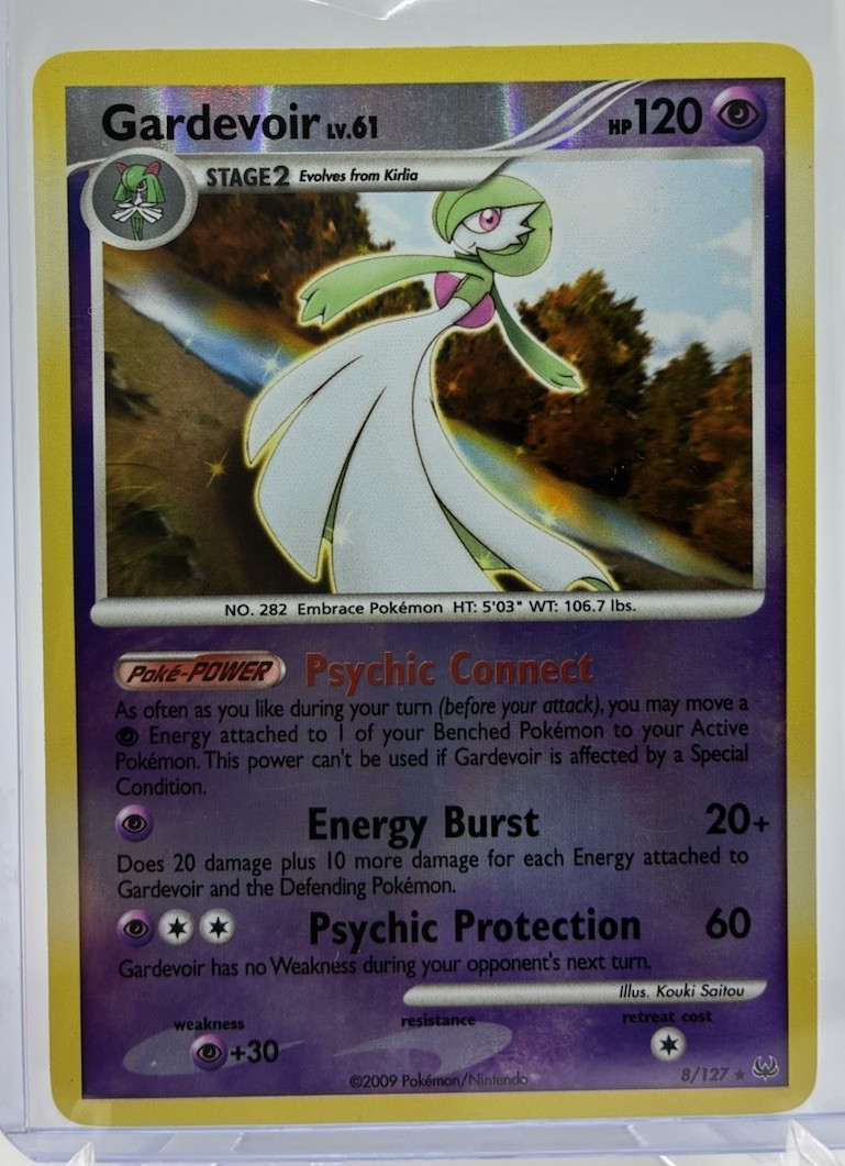 Pokemon TCG - 2009 Platinum Reverse Holo Rare - Gardevoir 8/127 - LP