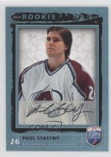 2006-07 Upper Deck Be a Player Rookie Auto Paul Stastny #219 Auto 0a1