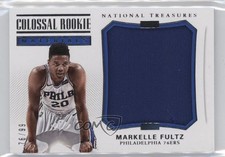 2017-18 National Treasures Colossal Rookie Materials 76/99 Markelle Fultz 6fs