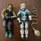 Vintage G.I. Joe 1986 Serpentor v1 Complete w/ Snake Hasbro RAH Cobra Emperor