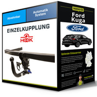 Abnehmbare AnhäNgerkupplung für Ford Kuga 07.2019-Jetzt III Typ DFK Hook NEU