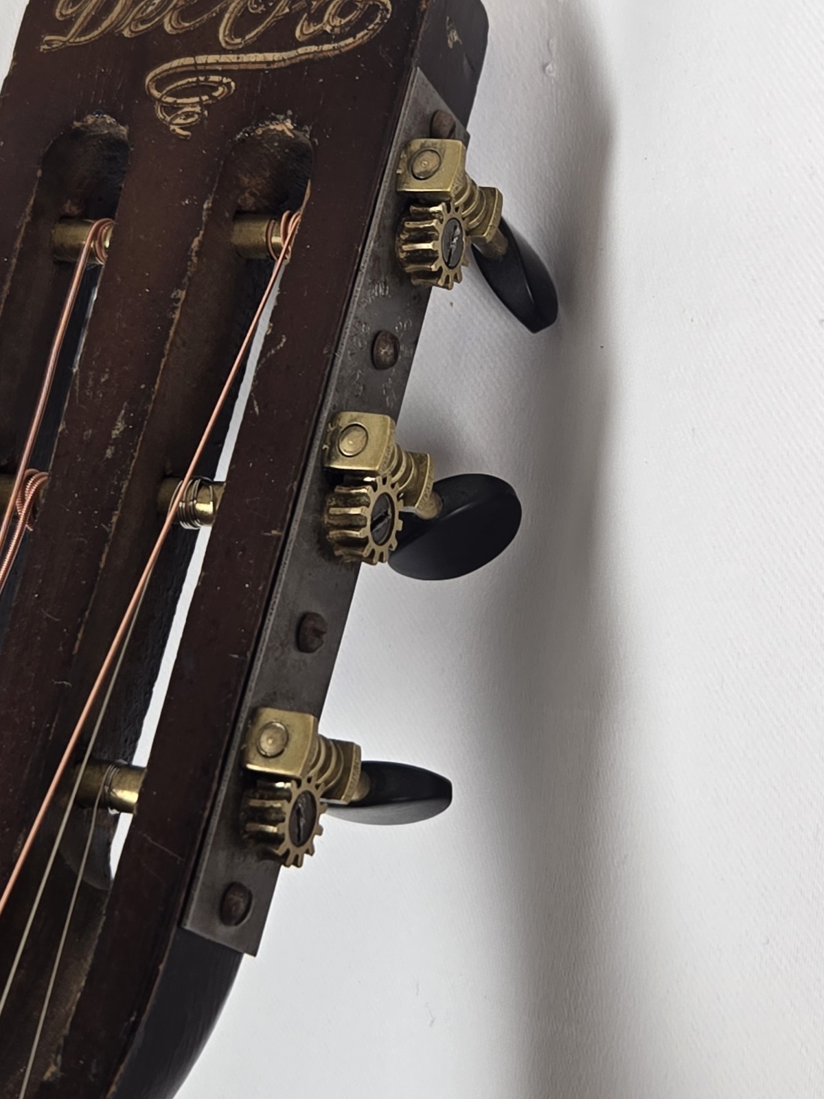 Vintage 1930s Del Oro Parlor Guitar By Harmony/Kay Restored Acoustic Electric 