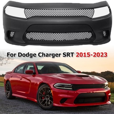 Front Bumper Cover Grille Assembly For Dodge Charger SRT 2015-2023 Primed