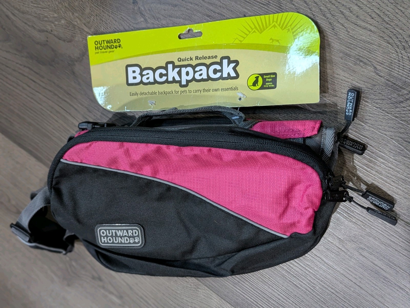 Outward Hound Quick Release Backpack, Small Dog  Travel Gear