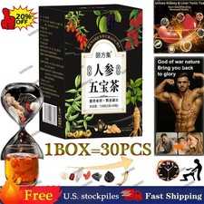 30pcs Ginseng six treasure tea , Kidney tea ,liver tea , red date kidney health