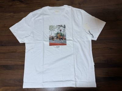 Aime Leon Dore ALD Basketball Mesaikos Sonny Tee Bright White T