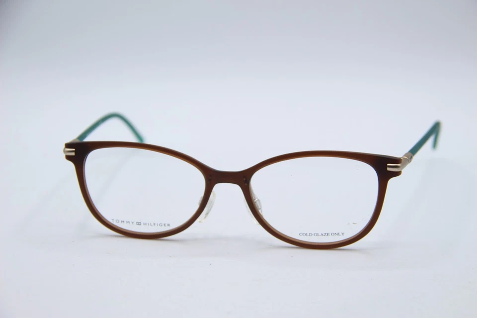 NUEVAS GAFAS TOMMY HILFIGER TH 1398 R2X MARRÓN VERDE MONTURAS AUTÉNTICAS 52-17 Foto 2 de 4