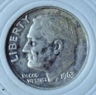 1963 D ROOSEVELT DIME - 90% SILVER - MELT VALUE $ 5.70 each - BCDR 20